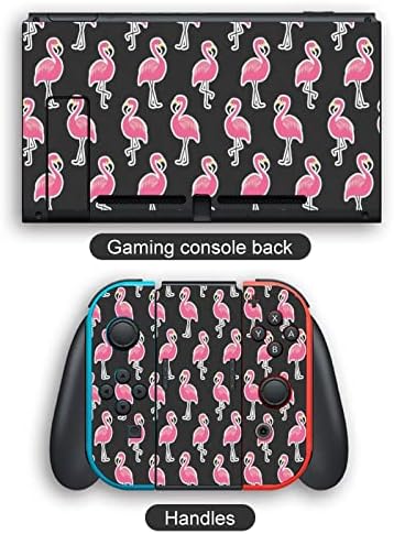 Gyönyörű Flamingo Matricák Kapcsoló Matrica Szép Minta Teljes Lezárja a Bőr Védelmét a Nintendo Kapcsoló, Kapcsoló