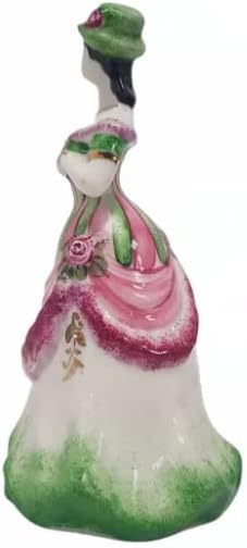 Porcelán csengő kisasszony 5,90 magas, Dekoratív bell Gyűjtemény bell lakberendezés Ajándék, Ajándéktárgy, Kézzel készített Oroszországban.