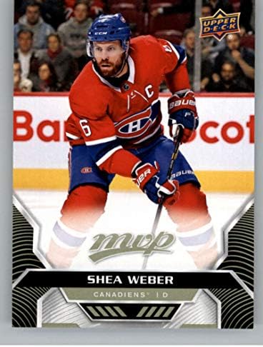 2020-21 Felső szint MVP 22 Shea Weber Montreal Canadiens NHL Jégkorong Trading Card