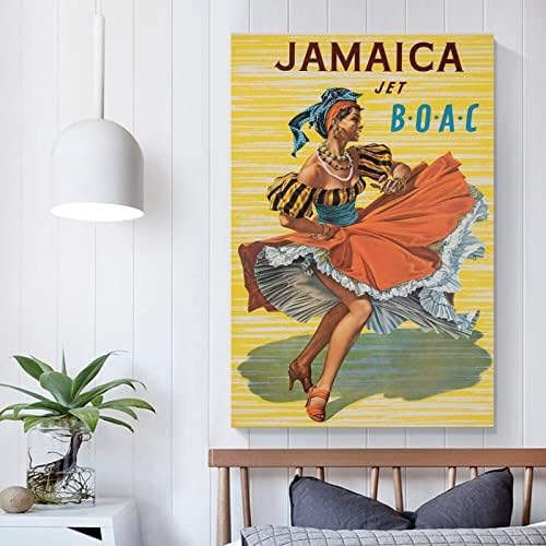 Forró Lány Plakátok Jamaikai Forró Lány, Nő Szoba Dekor, Fali Vászon Művészi Nyomatok a Fali Dekor Room Decor Hálószoba