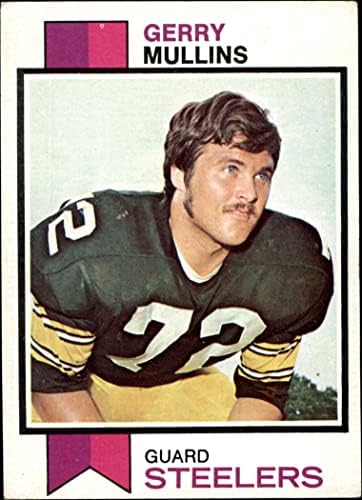 1973 Topps 191 Gerry Mullins Pittsburgh Steelers (Foci Kártya) EX/MT Steelers USC