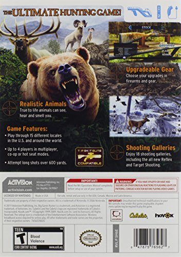 Cabela Big Game Hunter 2012 - Xbox 360