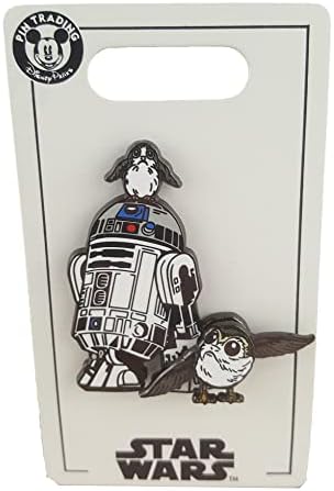 Disney Pin - Star Wars - R2-D2-t, meg Porg Forgatható