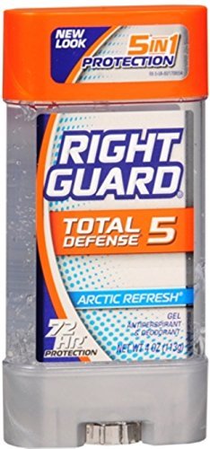 Right Guard Teljes Védelem 5 Power Gel Izzadásgátló Dezodor, Sarkvidéki Frissítés - 4 Oz, (12-es Csomag)