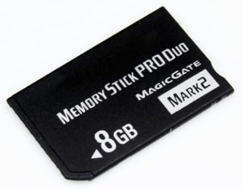 MSMT8G 8GB Mark2 Memory Stick PRO Duo a PSP Kiegészítők Kamera Memória Kártya