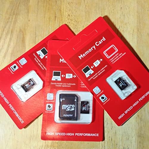 64 gb-os Elite-X Osztály 10 U3 V30 microSDXC Flash Memória Kártya 3-Pack - 100MB/s, Class 10 SD Adapter