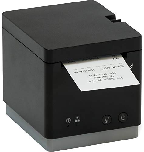 Star Micronics mC-Print2 2-es Ethernet (LAN) / USB Termikus POS Nyomtató CloudPRNT, Vágó, Külső Tápegység - Fehér