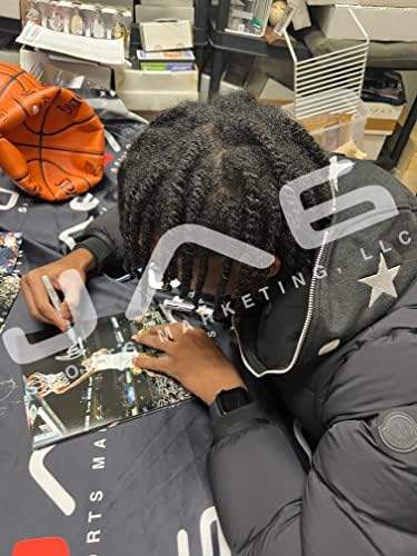 Csontok Hyland dedikált, aláírt 8x10 fotó NBA-Denver Nuggets SZÖVETSÉG COA