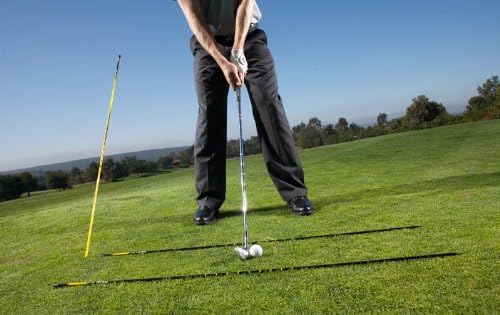 SKLZ Golf Igazítás Botok Képzési Támogatás, 3 Rúd