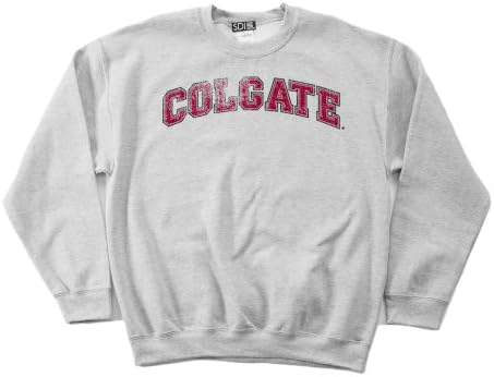 NCAA Colgate Raiders 50/50 Kevert 8 Unciás Vintage Arch Sleeve Pulóver