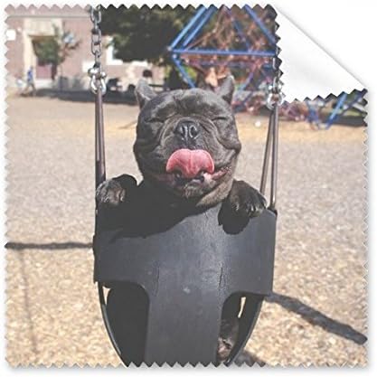 Bulldog Pet Fotózás Kép tisztítókendővel Telefon kijelzőjén Szemüveg Tisztító 5db