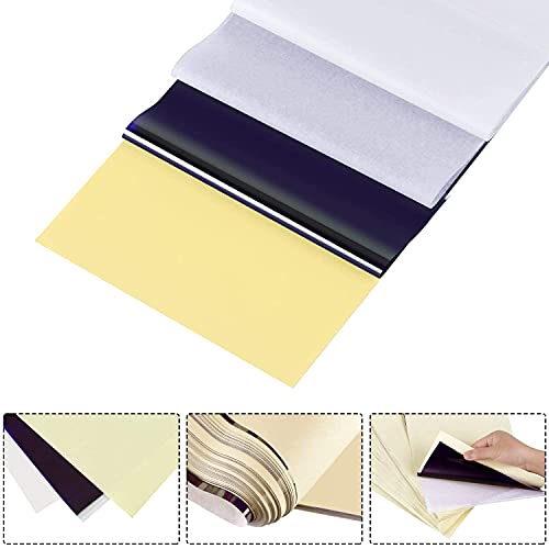 Transzfer Papír - Ruicoo 35 Lap Stencil Papír A4-es Méretű Transzfer Papír 4 Réteg Premium hőpapír a Kezdő, valamint a Tapasztalt