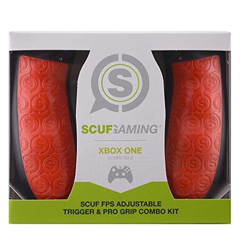 SCUF FPS-Állítható Trigger & Pro Grip Combo Kit - Xbox Egy Kompatibilis (Piros)