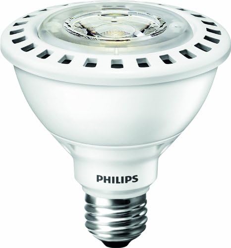Philips 426932 12 wattos AirFlux PAR30S 3000K LED Flood Izzó, Fehér