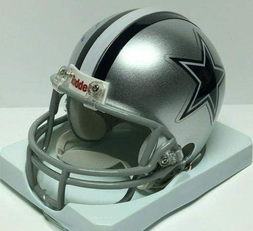 Mel Renfro Aláírt Dallas Cowboys Mini-Sisak HOF 96 Tri-Star 7523012 - Dedikált NFL Mini Sisak