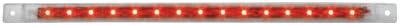 GG Grand Általános 76316 Piros 12 Ultra Vékony, Felületre Szerelhető 15-LED Helyzetjelző, a kiürülés Zárt Fény, Bár a Világos Lencse
