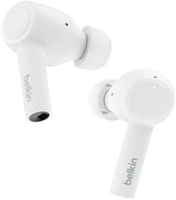 Belkin SoundForm™ Impulzus zajszűrő Fülhallgató, Vezeték nélküli fülhallgató Vezeték nélküli Töltő az Esetben & Kettős Mikrofon