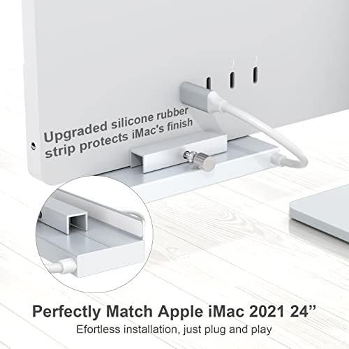 iMac USB-C Hub Adapter 10Gbps, 5 az 1-ben USB-C Hub az iMac 2021 USB-C-Fogó Hub USB-C Dokkolóegység iMac Tartozékok a 10Gbps