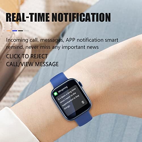 Qonioi Smartwatch, Hogy Lehet Hívni, illetve a Szöveg, 1.8 - os HD Teljes Képernyő Érintése Okos Nézni a Hívásokat Kompatibilis iPhone iOS