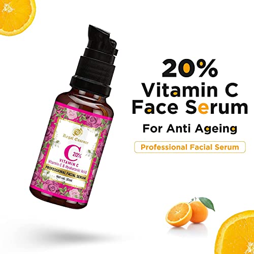 Malar C-Vitamin 20% Arc Szérum E-Vitamin & hialuronsav | Anti-aging, Csökkenti a Hiperpigmentáció | C-Vitamin Arc Szérum | Még a Bőr