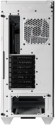 Cooler Master HAF 500 Fehér PC Esetben: Közepes Torony, 2 x 200mm Előre Telepített ARGB Rajongók Nagy mennyiségű, Légáramlás,