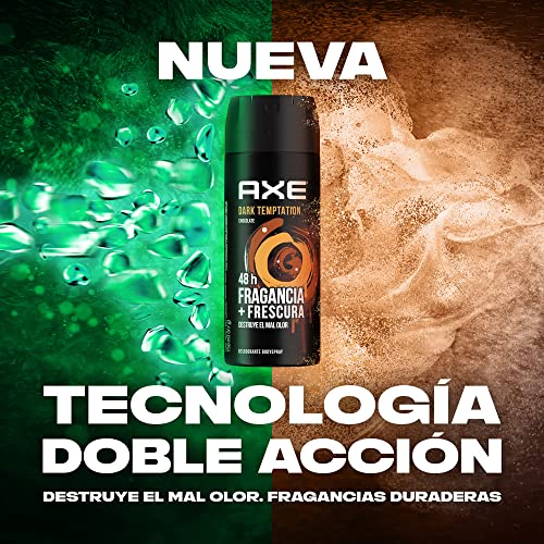 AXE Dark Temptation dezodor dezodor férfiaknak 4 Oz - 2 pack