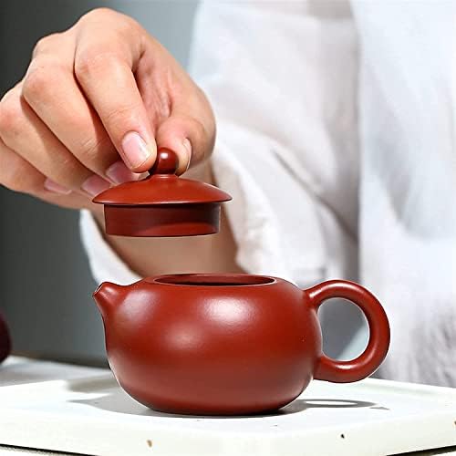 Iroda teáskanna Teáskanna 140ml Lila Agyag Teáskannák Kézzel készített Tea-Fű Vízforraló Hiteles Teás Készlet Teáskannák
