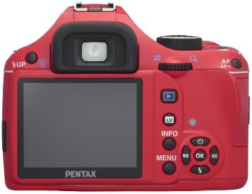 Pentax K-x 12.4 MP Digitális TÜKÖRREFLEXES fényképezőgép 2.7 inch LCD-s 18-55mm f/3.5-5.6 AL Lencse (Piros)