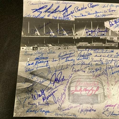 A Legjobb Brooklyn Dodgers Aláírt Fotó 83 Szigma Sandy Koufax Roy Campanella SZÖVETSÉG - Dedikált MLB Fotók