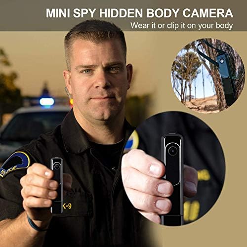 ehomful Test Kamera HD 1080P Hordható Mini Rejtett Kém Toll Kamera, Hordozható Rendőr Pocket Cam Megtérít Video Felvevő USB/az