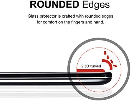 (3 Csomag) Supershieldz Tervezett LG G6 Edzett Üveg kijelző Védő fólia Anti Karcolás, Buborék Mentes