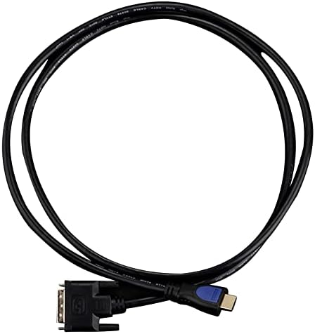 MOOKEENONE 1.5 m-es HDMI-Dvi Kábel Számítógép Tv 1080P Kettős Mágneses Gyűrű Monitor Réz-Arany-Bevonatú Hd Kábel
