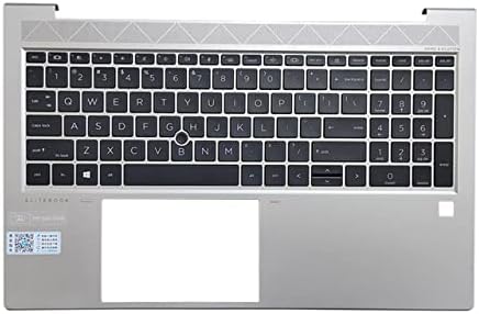 Bayjebu Új/Eredeti Alkatrész HP EliteBook 850 855 G8 15.6 Palmrest Billentyűzet Keret MINKET Háttérvilágítású Billentyűzet M35816-001