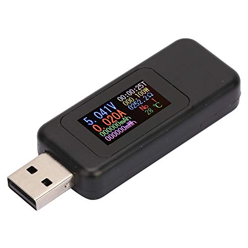 USB Átalakító, DC4-30V Töltő Érzékelő LCD Kijelző Digitális Voltmérő Árammérő Feszültség Mérő USB Tesztelő Egység Támogatja