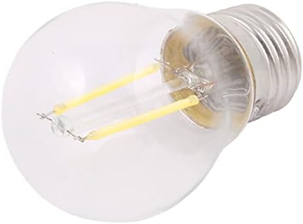 X-mosás ragályos Edison Vintage Stílusú LED G45 Izzószálas Villanykörte AC 220V 2W E27 Nappali fény Fehér(Edison Vintage Stílus G45 Bombilla