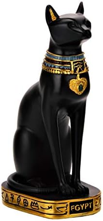 NileCart Egyiptomi Bastet Gyűjthető Figura Macska Istennő Szobor Készült Egyiptomban (Kis, 3,5 cm Magas)