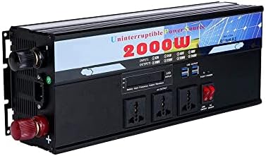 Power Inverter 2000W Módosított szinuszos Inverter Teljesítmény Átalakító Haza Autót, LAKÓKOCSIT a HÁLÓZATI Konnektor Átalakító Közvetlen