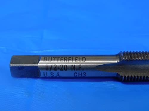 2DB Butterfield 1/2 20 NF GH3 HSS Spirál Pont ÉRINTSE meg a 3 Egyenes Fuvola .5 USA - MB11161BJ2
