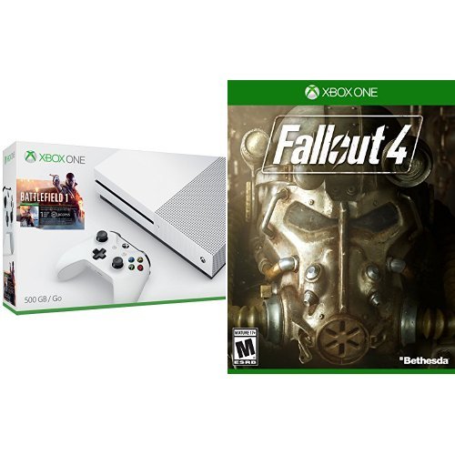 Xbox S 500GB Konzol - Battlefield 1 Csomag + Fallout 4