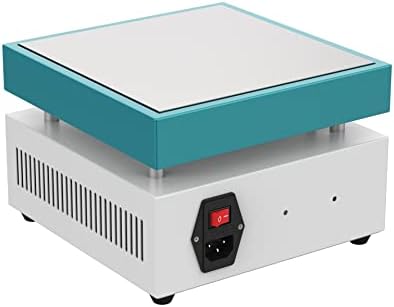 Bulipu 110V 200x200mm Forró Forrasztó Állomás,LED Mikroszámítógép Elektromos Előmelegítés Állomás Elektronikus Javítás&Labor