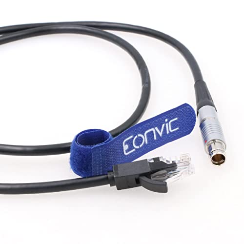 Eonvic adatátviteli sebességű Ethernet-Kábel a Fantom Flex4K v2512 fényképezőgépről a Számítógépre a Fischer-8 Tűs Férfi RJ45