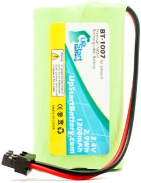 Csere Uniden DECT1480-5 Akkumulátorral Kompatibilis Uniden BT-1007 Vezeték nélküli Telefon Akkumulátor (1200mAh 2,4 V NI-MH)