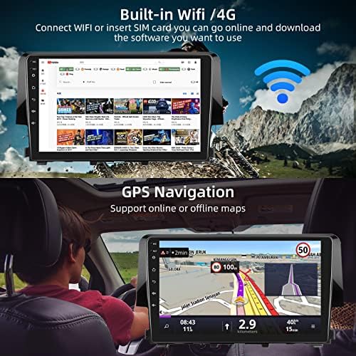 4+64G Android Autó Sztereó Honda Civic -2020 Támogatja a Vezeték nélküli Carplay Audio Android Auto WiFi GPS Navigáció Biztonsági