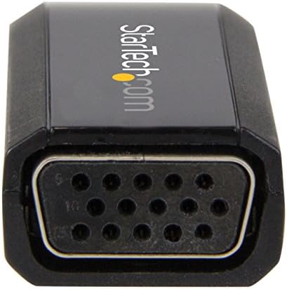 StarTech.com HDMI - VGA Adapter, Aux Audio Kimenet - Kompakt - 1920x1200 - HDMI-VGA (HD2VGAMICRA) Fekete