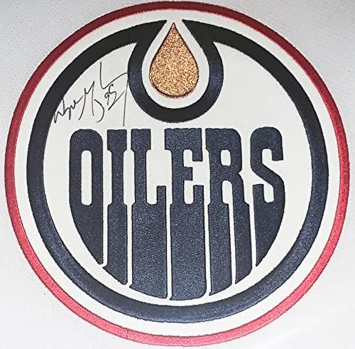 Wayne Gretzky Aláírt Hiteles CCM Edmonton Oilers Jersey - SZÖVETSÉG COA Hitelesített - Szakmailag Keretes & Stanley Kupa Fotó 34x42