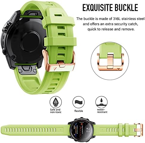 EEOMOiK Szilikon 20mm Smartwatch Zenekar helyett a Garmin Fenix 7S 6S 6S Pro 5S 5SPlus gyorskioldó Pántok Karkötő Karkötő Correa