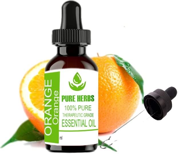 Tiszta Gyógynövények, Orange (Narancssárga) Pure & Natural Therapeautic Minőségű illóolaj Cseppentő 100ml