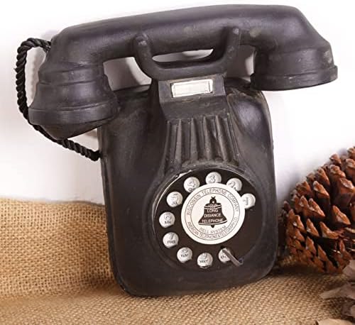 ABaippj Retro Vezetékes Telefon Modell, Klasszikus Vintage Régi Divat Telefon Klasszikus Vintage Telefon Modell, Dísz, Otthon & Iroda