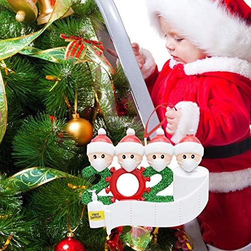 Aocool 2021 Családi Egyedi Karácsonyi Díszeket DIY Kreatív Ajándékok, Személyre szabott Karácsonyi Dekoráció Készletek, Személyre szabott
