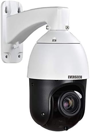 EVERSECU 1db 20X Zoom HD Analóg PTZ Dome Kamera + 1db Vízálló CCTV Mikrofon